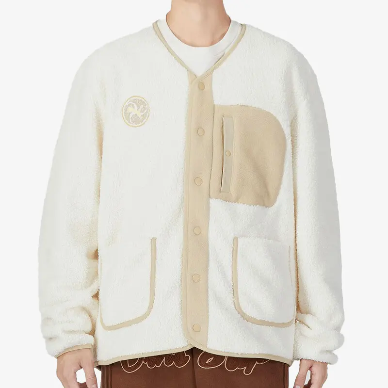 

Мужская теплая повседневная куртка из овечьего флиса Puma нового сезона 539915-93