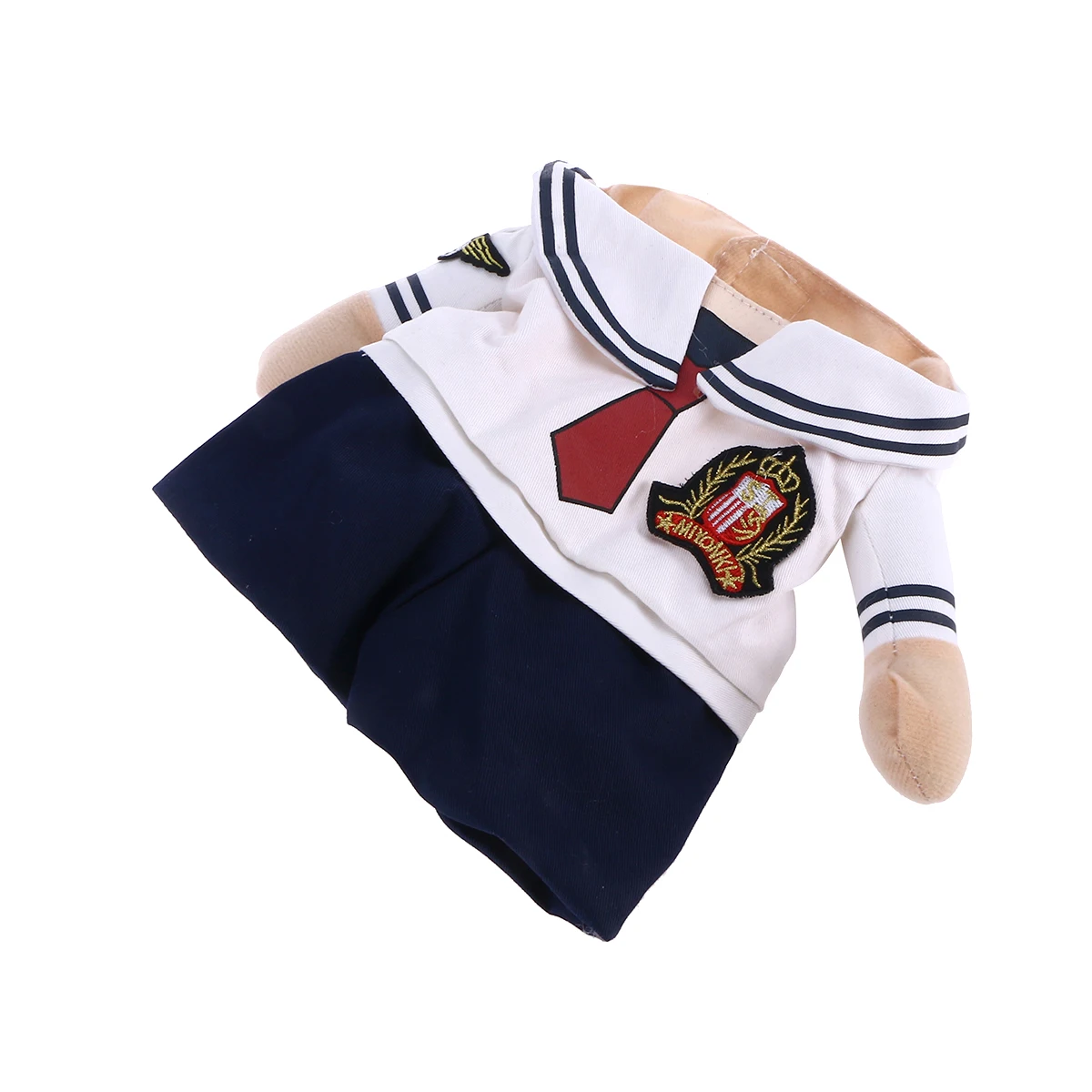 

Pet Sailor Clothing Dog Clothes Navy Suit Outfits Adjustable Closure Lightweight Perfect for Small Dogs Under 20lbs