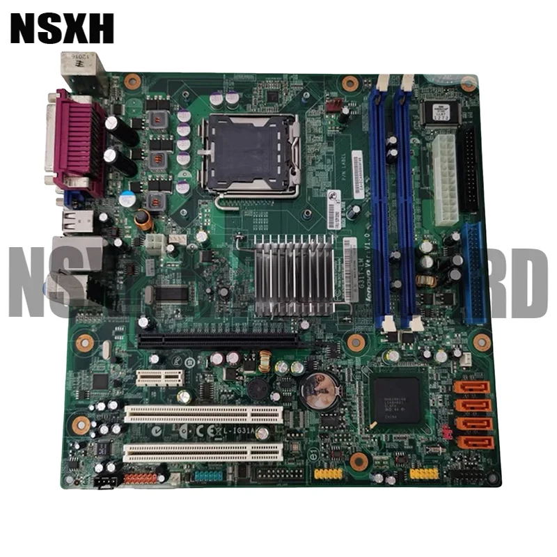 

Original G31T-LM T2900V M6900 Desktop Motherboard LGA 775 DDR2 VER V1.0 Mainboard 100% Tested Fully Work