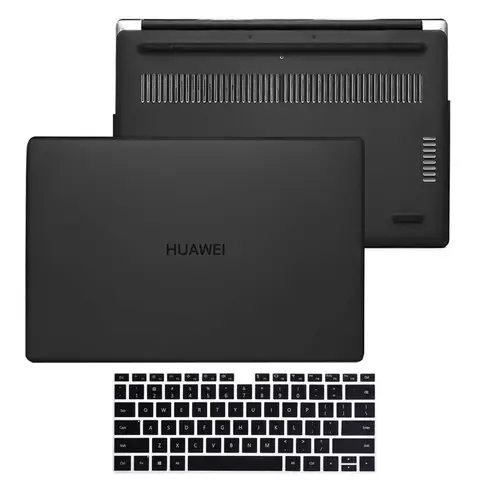 Custodia per laptop per Huawei MateBook D14/D15/13/14/MateBook X Pro /X 2020/MagicBook 14/15/Pro 16.1 Guscio rigido + Cover per tastiera