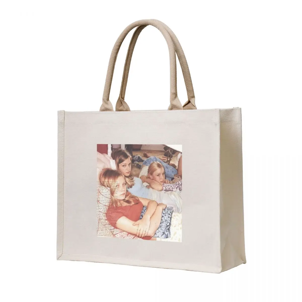 

lisbon sisters Tote Bag tote bag men custom fabric bag foldable reusable shopper bags