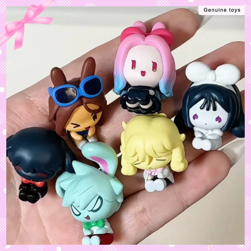 

Новая горячая серия Aet Alien Stage Rabbit, мини-контейнер для редиса, слепая коробка, брелок для глаз, фигурка из ПВХ, Коллекционная аниме-игрушка для фанатов аниме