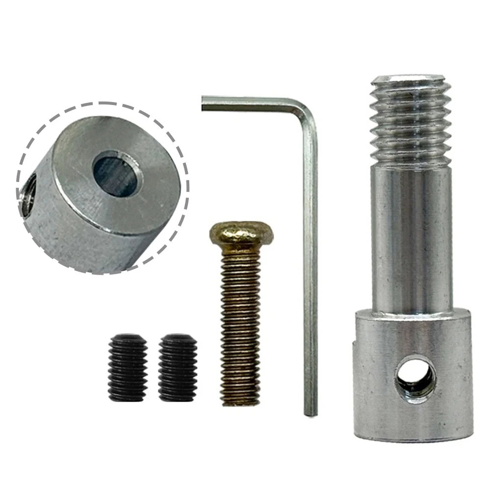 Stahl-Ausgangswellenadapter für Schleifmaschinenmotor vom Typ 775 mit M10-Gewinde für Handbohrfutter-Kompatibilität