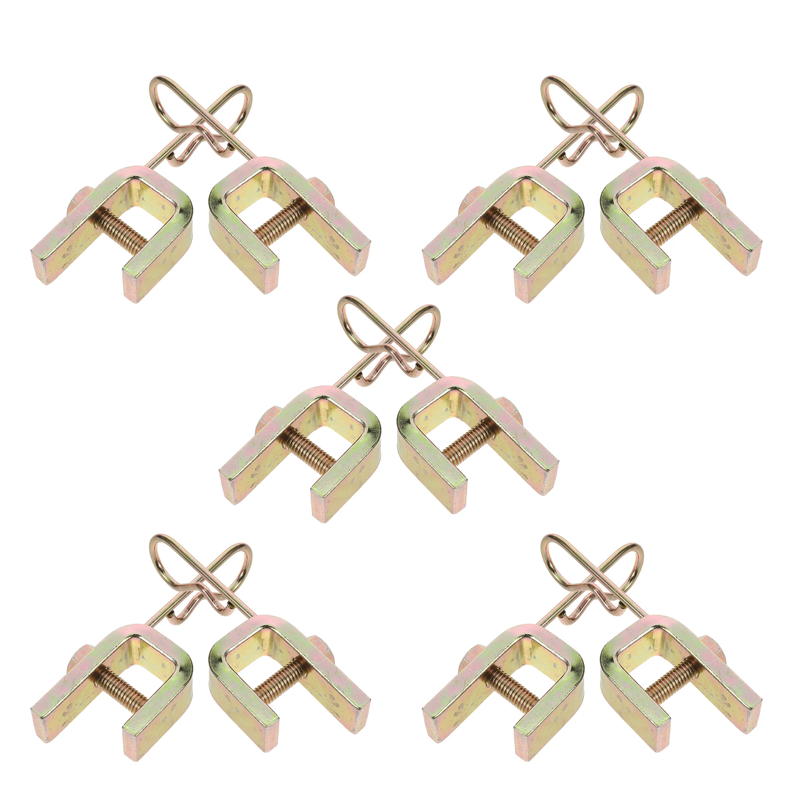 10 stks Ventiel Extender Clip Universele Dual Tire Ventiel Verlengklem Lekvrij Stevig Ijzer Eenvoudige Installatie Voor Auto