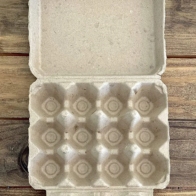 Vintage Blank Egg Cartons- Classic 3X4 Style Holds 12 Large Eggs, Sturdy Design Made From Recycled Egg Box