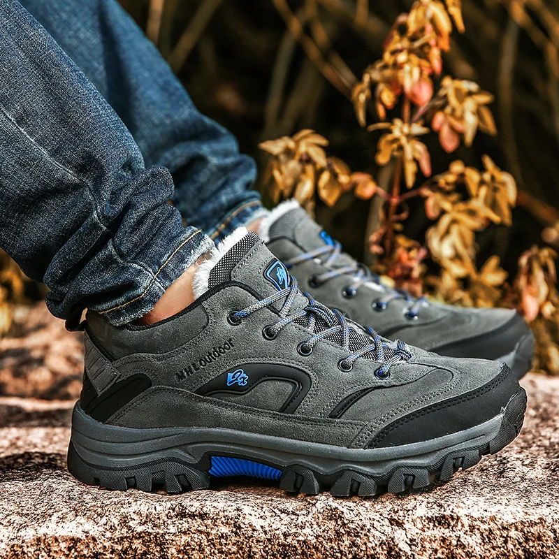 Atmungsaktive Outdoor-Wanderschuhe für vier Jahreszeiten, grenzüberschreitender Paar-Stil in Übergröße, lässige Outdoor-Wanderschuhe, leichte Outdoor-Spo