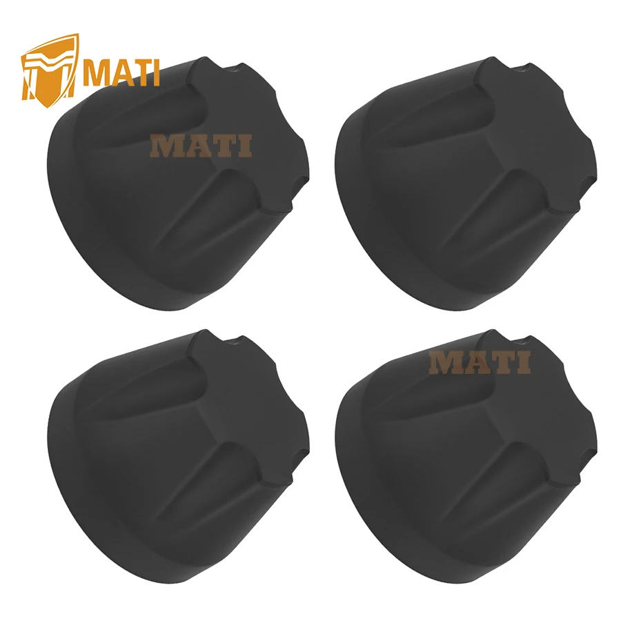 

MATI 4Pcs Front & Rear Wheel Cap For Yamaha Badger Big Bear Timberwolf Moto-4 80 100 225 250 350 400 YFM250 YFM350 52H-2512A-00