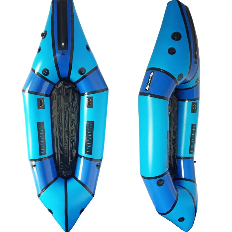 

2025 Hot Sale Hot Sell Inflatable Canoe Kayak Boat White Water Packraft With Integrated Raised Floor