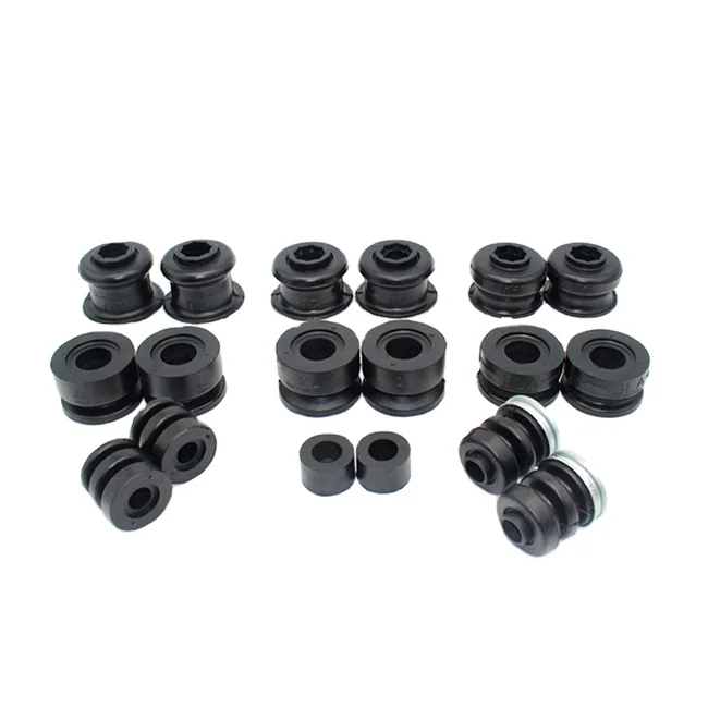 High Performance Rubber Body Frame Mount Bush Kit for TOYOTA LAND CRUISER PRADO 120 RZJ120, RZJ121, RZJ125, TRJ120, TRJ125/HILUX