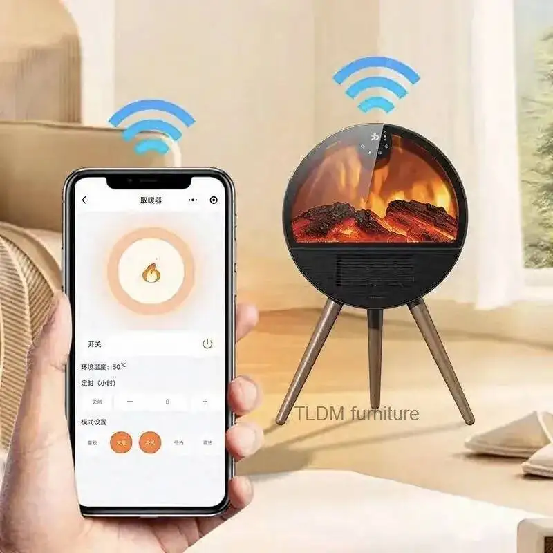 

Камин Современный Умный Гостиная Ванная Комната Камины Обогреватель Моделирование Отопления Пламя Камин Зимний Дом Артефакт H