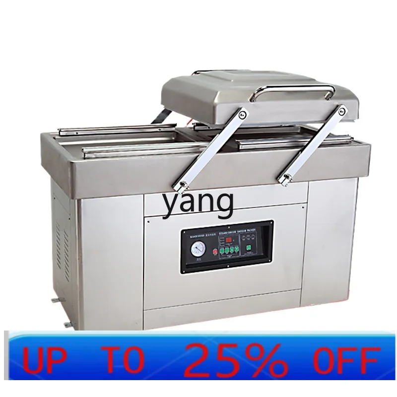 

LTT automatic food vacuum packaging vacuum sealing machine large commercial wet and dry rice