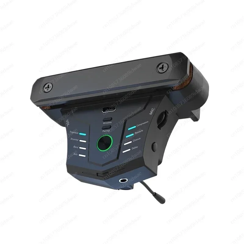 No modification G0pro guitar wireless vibration pickup, rechargeable model with effect, dual-purpose for home practice stage