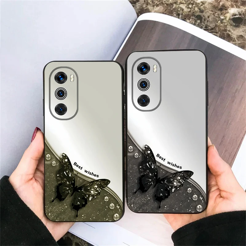 

Simple Purple Butterfly For Motorola Moto G04 G05 14 15 24 34 35 54 55 75 84 85 Edge 40 50 Fusion 60 Fusion TPU soft phone case