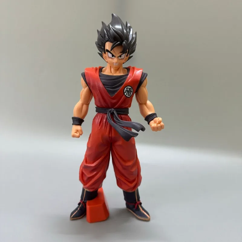 

Super Saiyan Triple Kaio Fist Black-haired Goku Earth Set Vegeta Crouching Figure For Children's Gifts