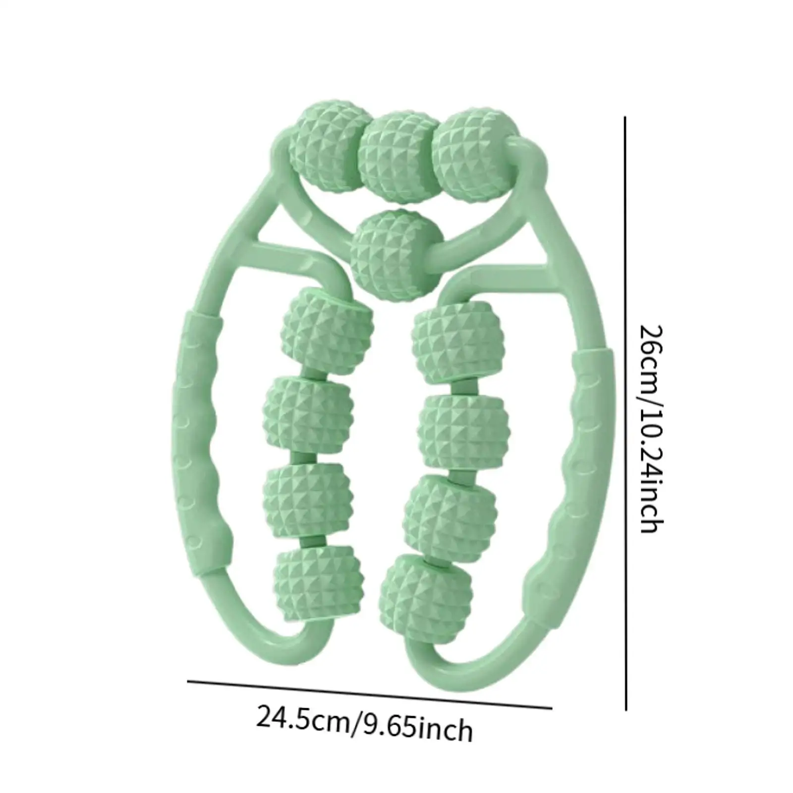 Массажный ролик для ног 12-колесное оборудование для бедер, икр, ног, физический