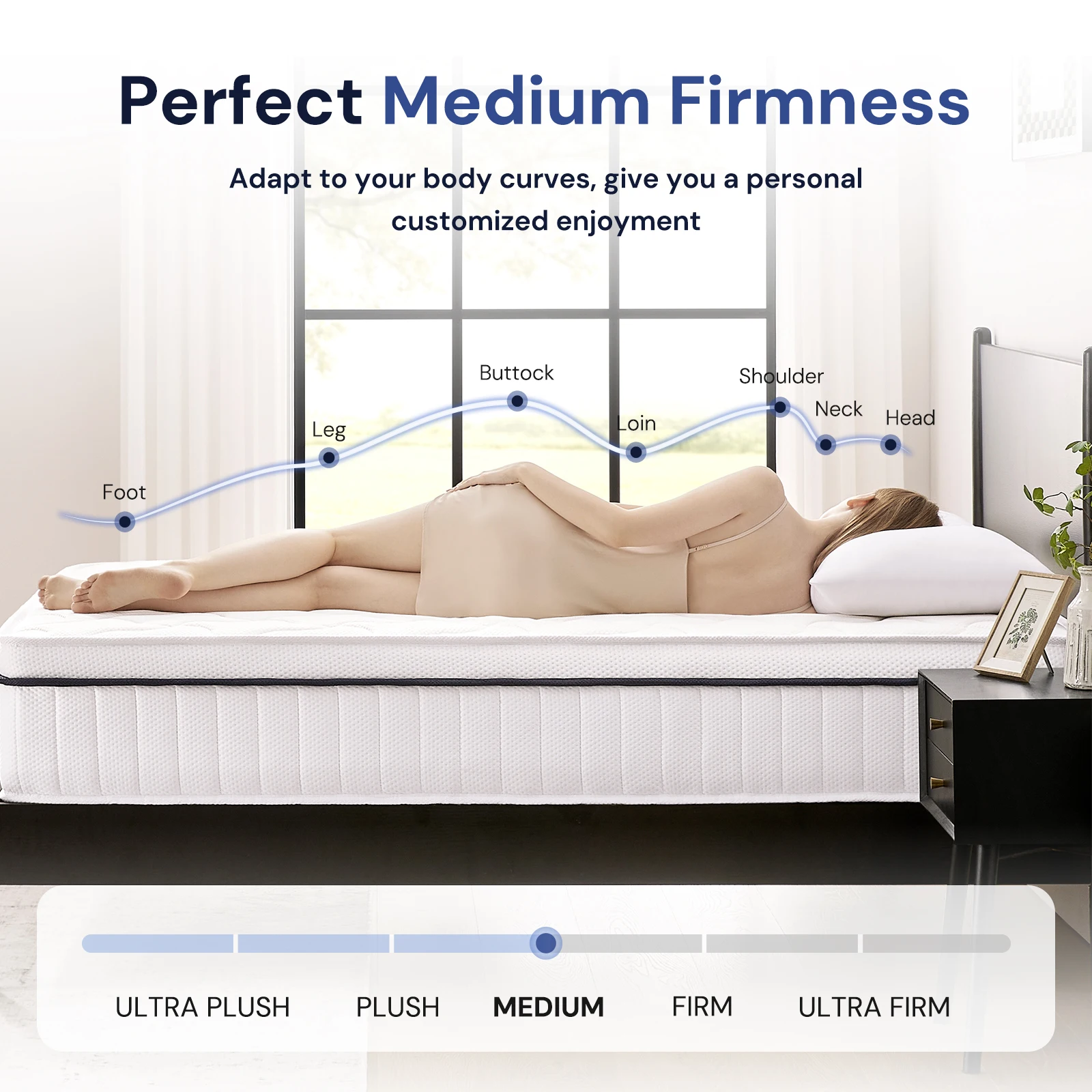 مرتبة ربيعية حديثة عالية الجودة ومريحة وقابلة للطي بجودة الفندق لغرفة النوم والمستشفى تضمن النوم الجيد #3