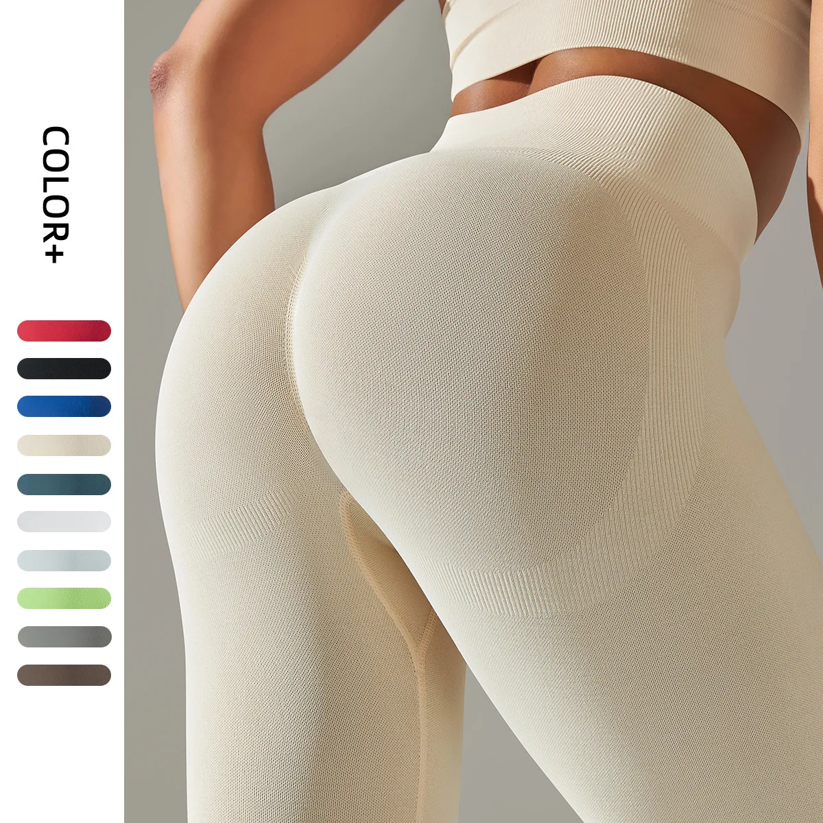 

Solid Color Seamless Sexy Yoga Pants Workout Leggins Hip Lifting Leggins Running Training Pants Female Tights Cycling Gym Pants