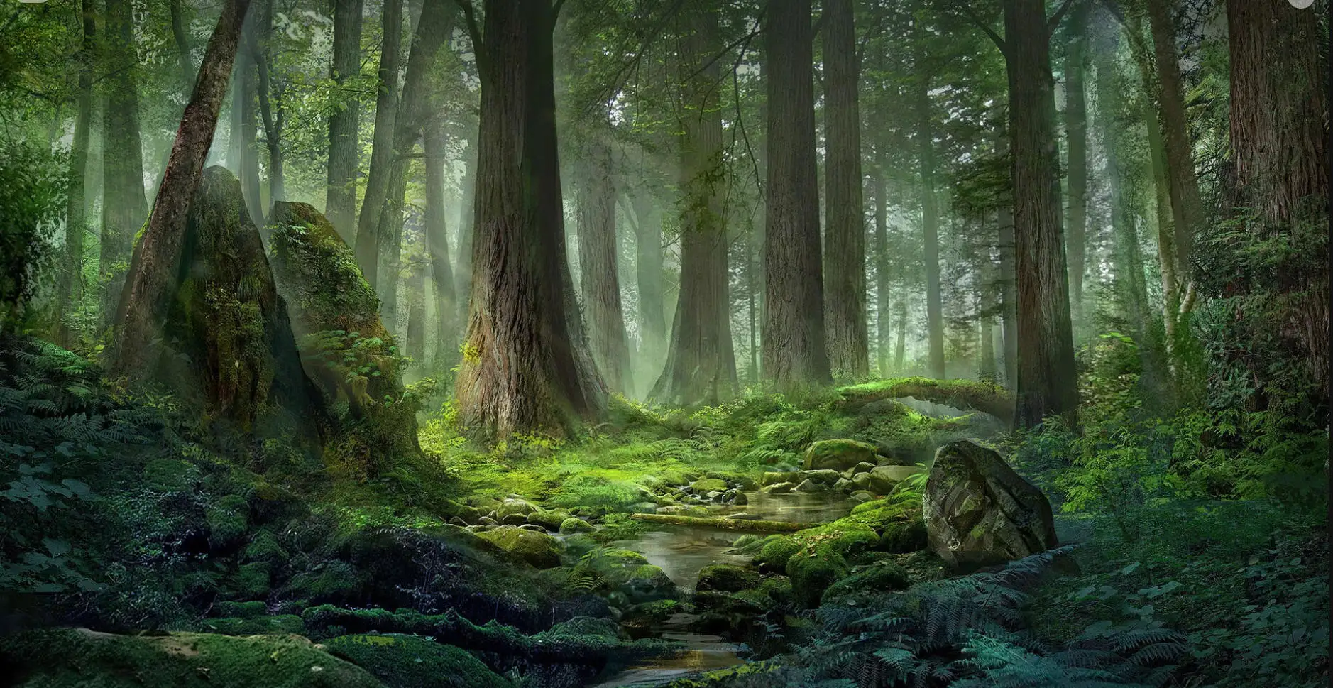 Customized Wallpaper Home Decorated HD French Forest TreeLake View Landscape Painting TV Background wallpaper for walls 3 d