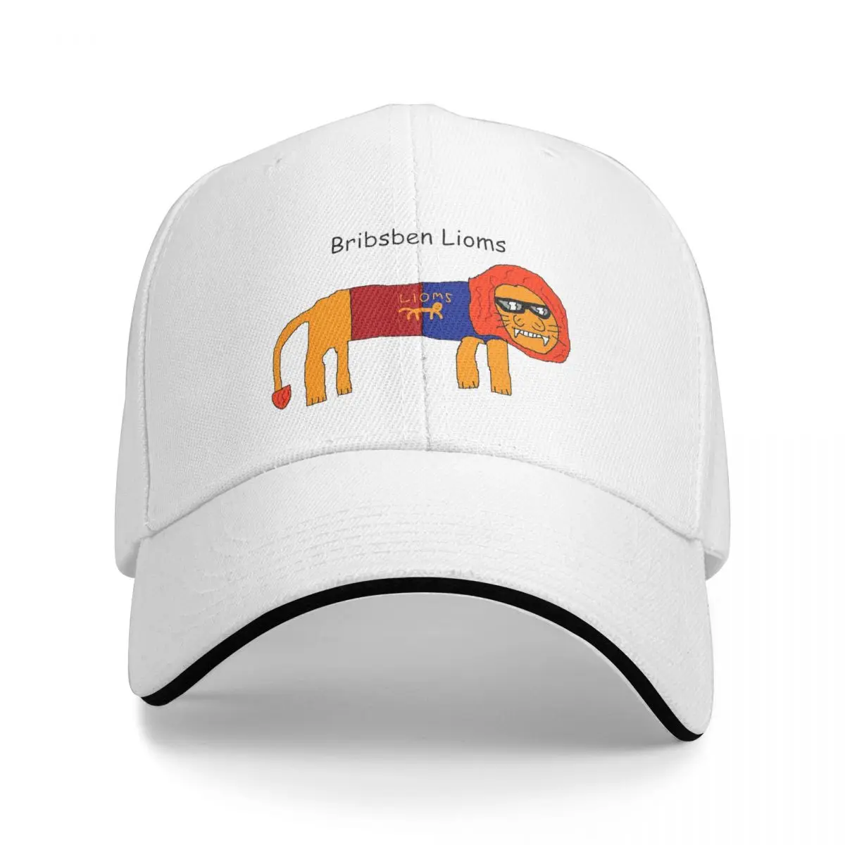 

Bribsben Lioms Cap Fashion Casual Baseball Caps Adjustable Hat Hip Hop Summer Unisex Baseball Hats Customizable Polychromatic