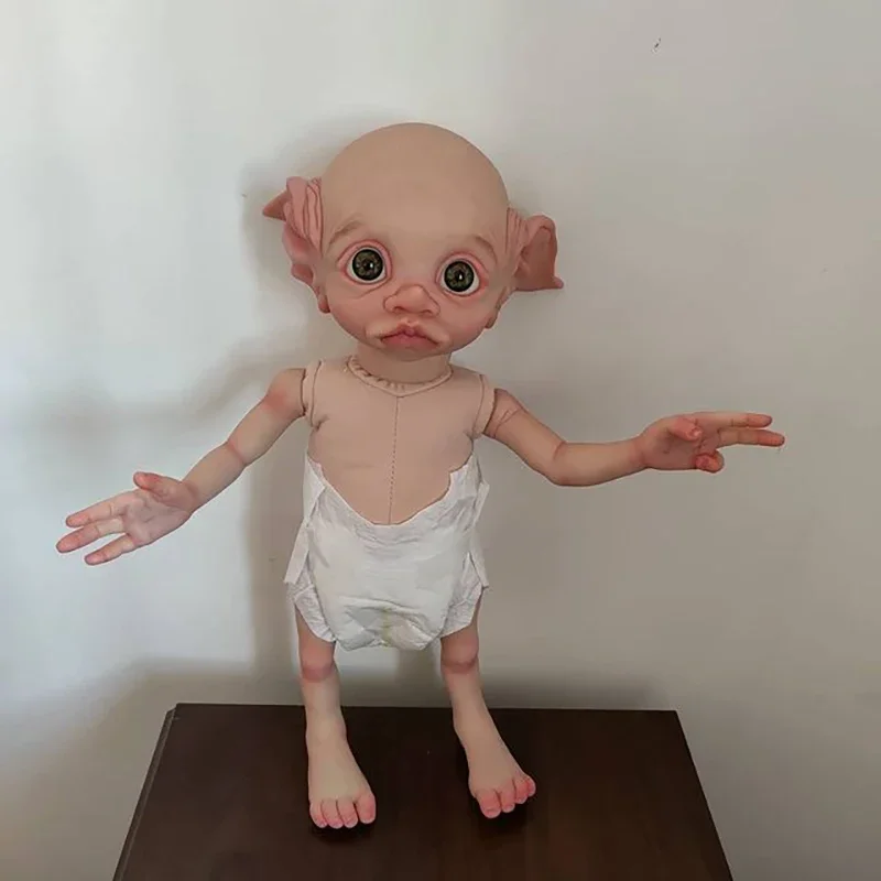 

40CM Reborn Baby Dolls Fairy Tinky Finished Doll No Dress Hand Detailed 3D Painting Art Doll with Visible Veins Bebe Reborn Doll