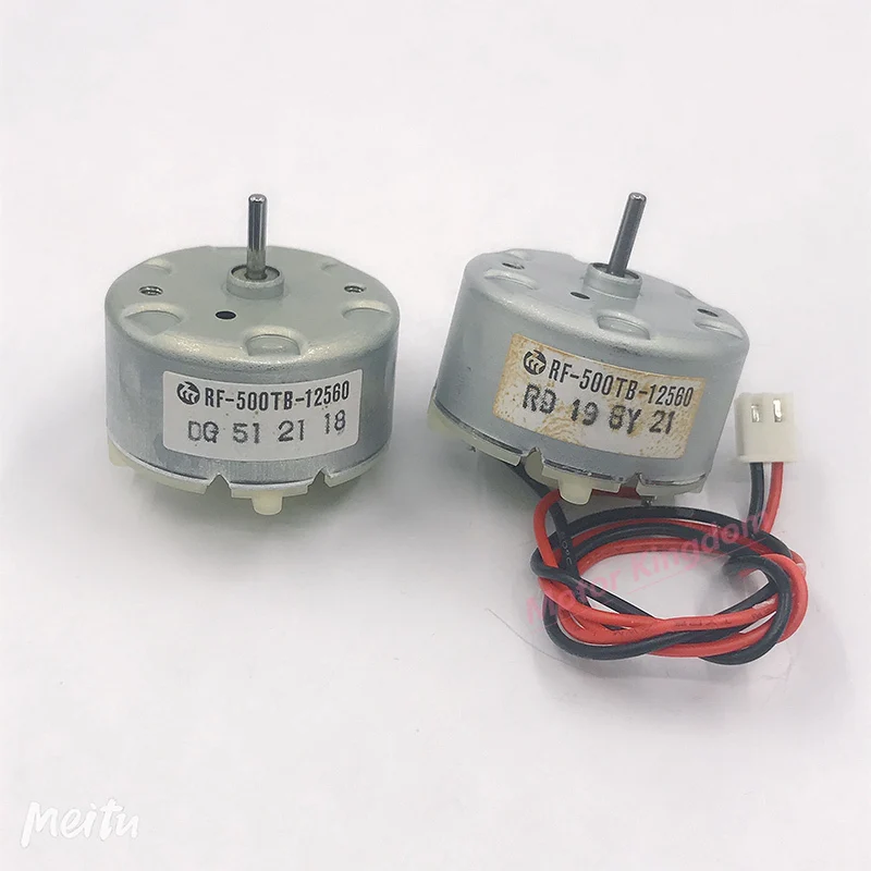 Micro 32mm Round MABUCHI RF-500TB-12560  Precious Metal Brush DC  3V-12V 5500RPM Motor For Sweeping robot