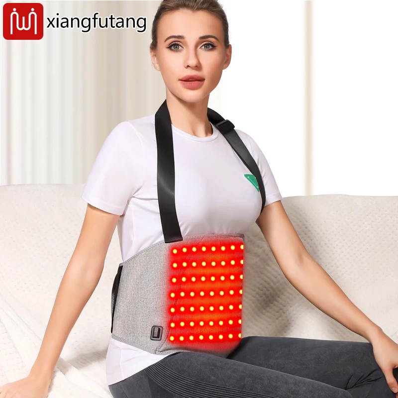 

Red Light Therapy Abdomen Heated Pad,3-Gear Settings &Timer,For Recovery,Relieves Menstrual Discomfort&Relaxes Abdominal Muscles