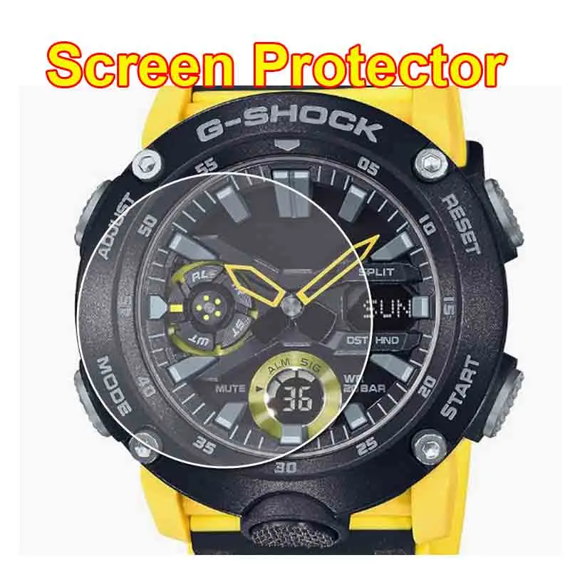 2PCS/3PCS TPU Screen Protector For Watch GA-2200 GA-B2100 GMA-S2100 GM-S2100 GA-2110 HProtector Nano Explosion-proof Film