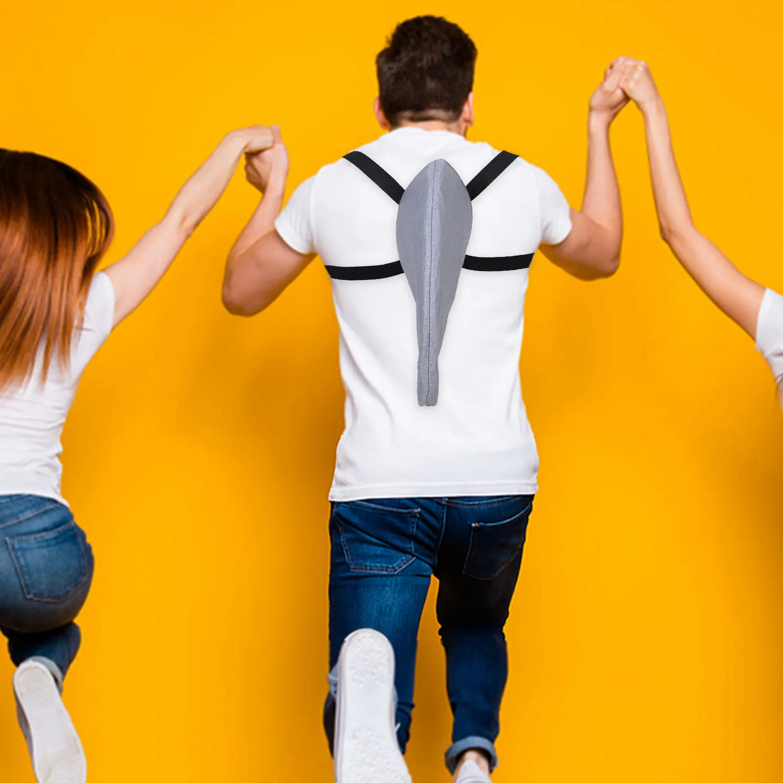 

Реалистичный костюм акулы с регулируемыми подтяжками для сценических выступлений, вечеринок, косплея, маскарадов, легко надевается