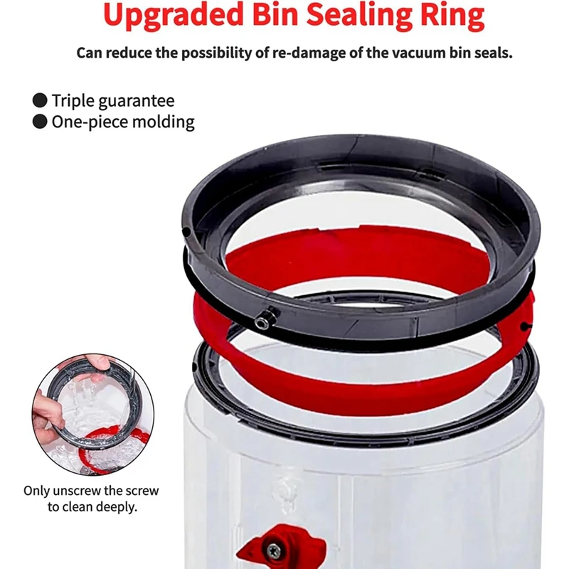 Dust Container For Dyson V11 V15 SV14 SV15 SV22 Replacement Switch T8 Screwdriver Vacuum Cleaner Dust Collection-Dreamy