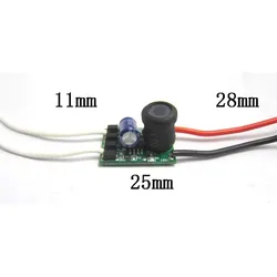 Input 12V-24V AC/DC-DC Output 5-12V Power Supply LED Driver For 9W 10W LED Light