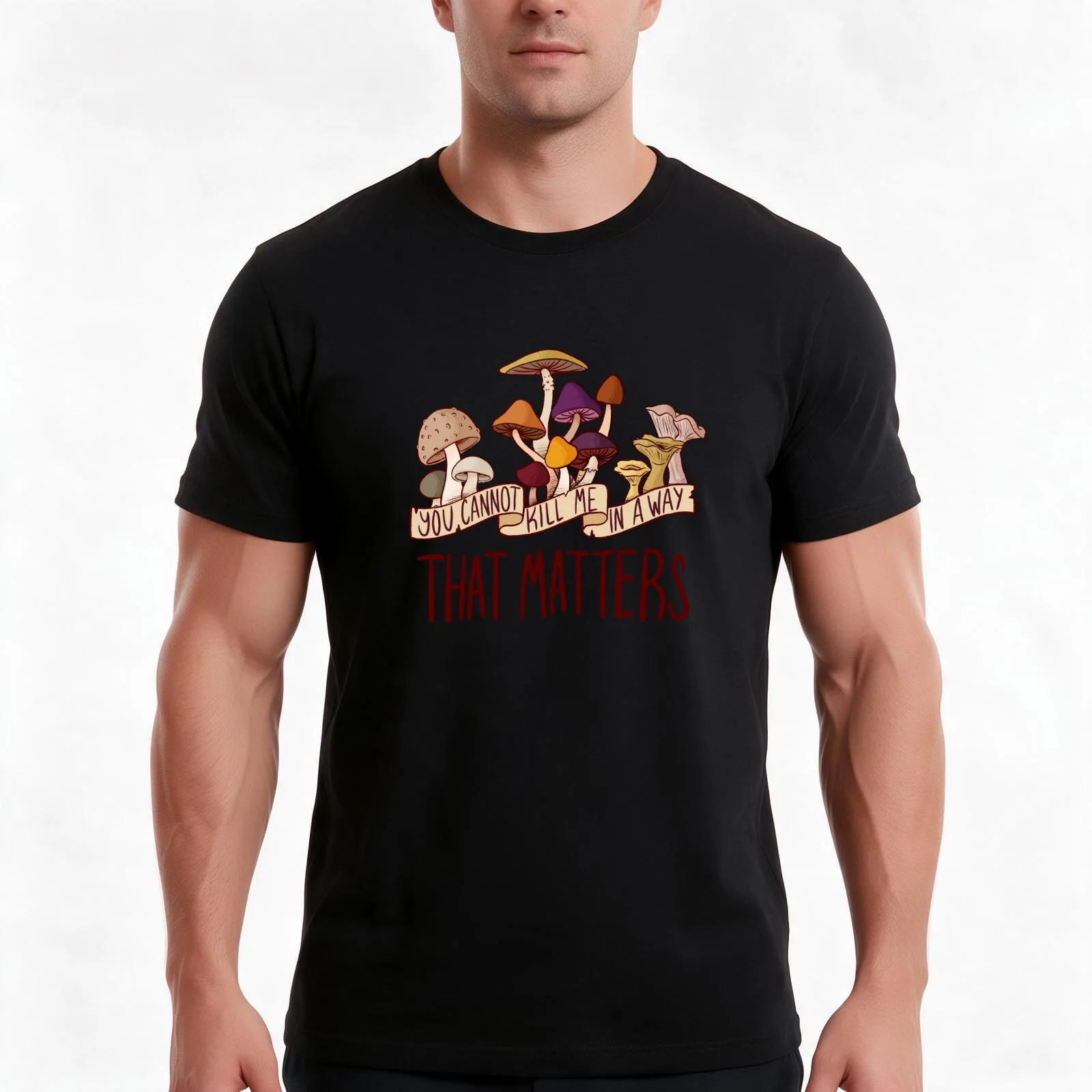 You Cannot Kill Me in a Way that Matters T-Shirt, Summer Casual Cotton Tee, Oversized Streetwear Tops, Vintage Graphic Print