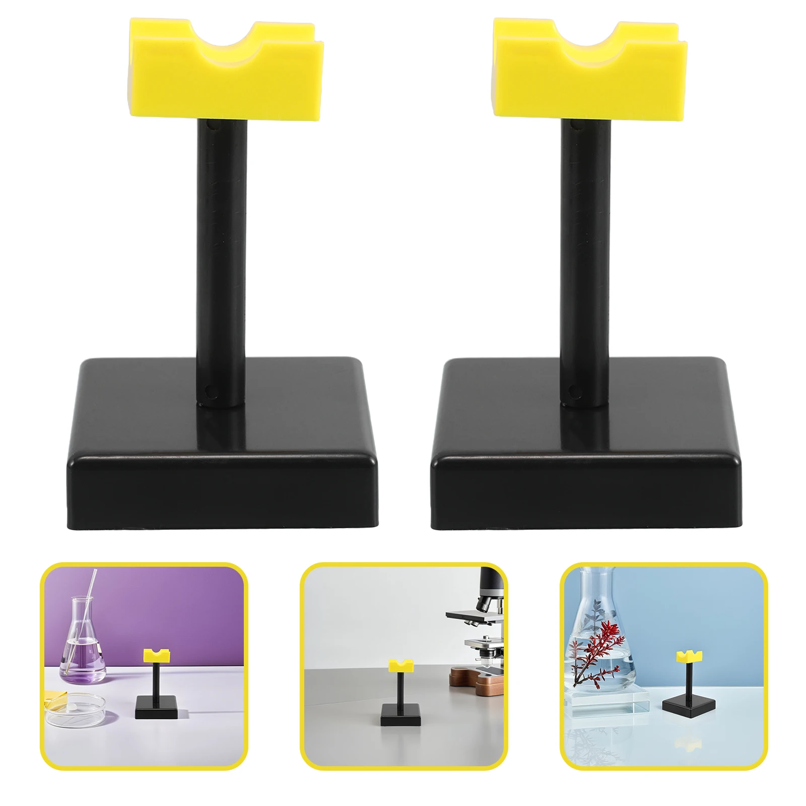 

2Pcs Experimental Rack Teaching Magnetic Test Device Friction Electrification Accessory Static Electricity Bracket Physics