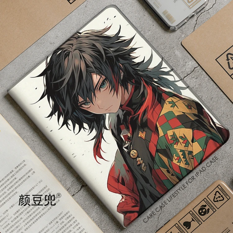 Tomioka Giyuu Anime Case For iPad 10.2 7th 8th Air 2 3 Mini 2 3 4 5 6 Case Luxury Silicone For iPad Air 4 5 Pro 11