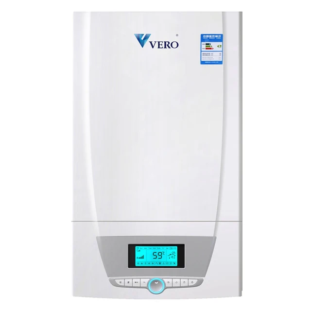 European Tankless Hot Water Heater & Combi Boiler - Gas Instant Water Heating System (Energy A-Rated,12L/Min Flow,WiFi Control）