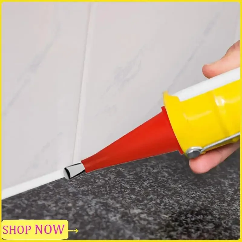 Especial Universal Integrated Rubber Nozzle Tool Kit, Caulking Tool Kit Easy Caulking Finisher Nozzle (22PCS)