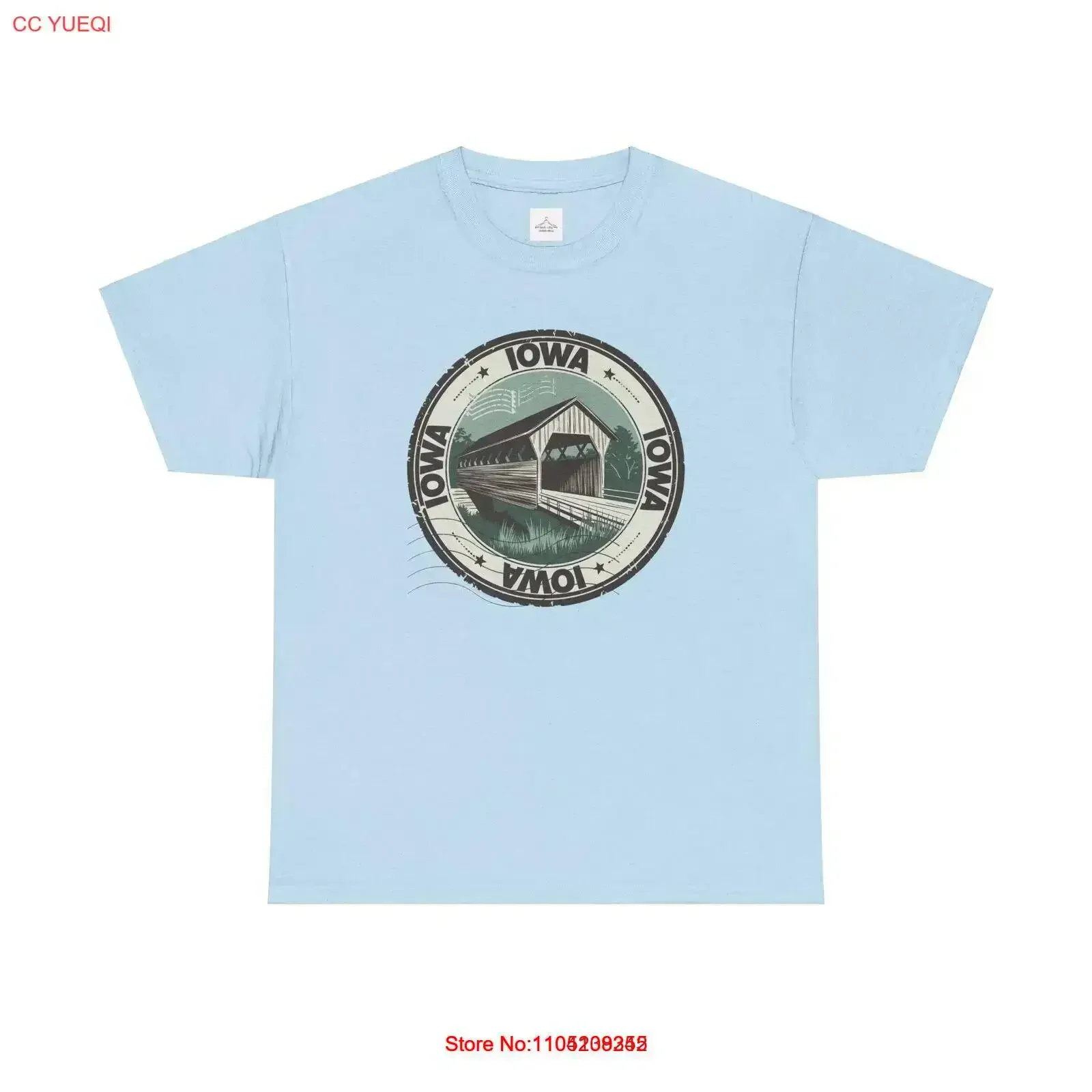 

Vintage Iowa T Shirt Retro Cozy Apparel Travel vintage Washed homme designer clothes Breathable Slightly fashion Comfortable