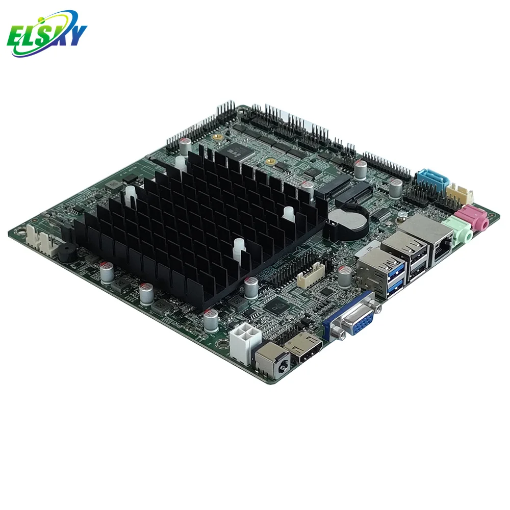 New NEW ELSKY Motherboard Combo for Computers M100F with CPU Alder Lake N100 N97 N95 N305 DDR4 MAX 16G 2/6/10*COM VGA/DP HD_MI L
