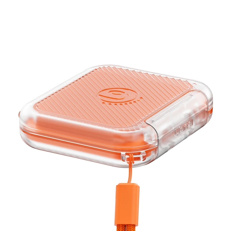 Ulanzi CC01 mini-geheugenkaartbehuizing voor SD TF CFA-kaarten, draagbaar met siliconen inzetstuk