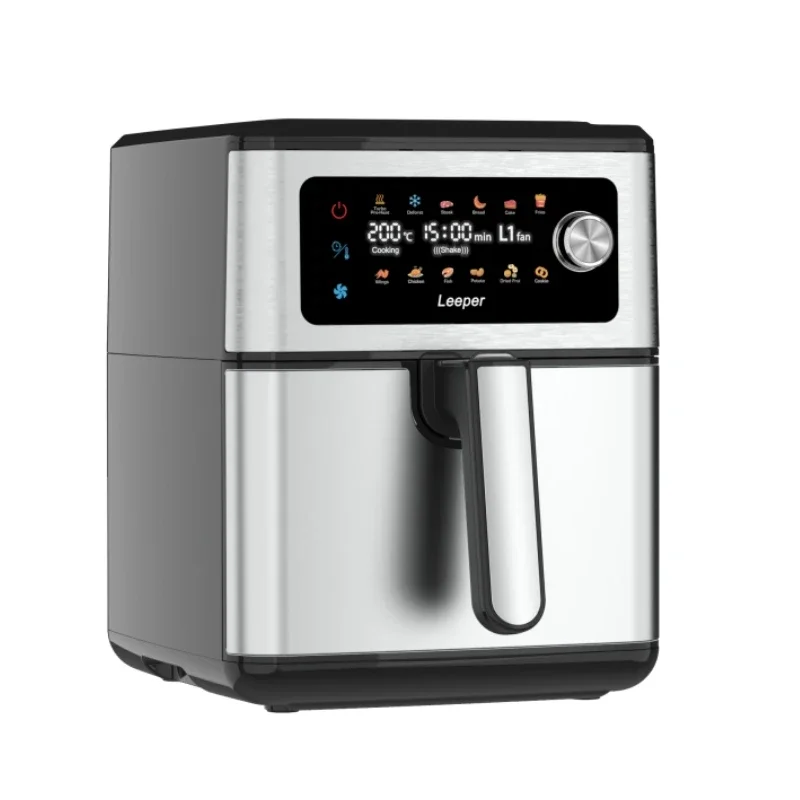 

-Steel Stainless Battery Square Gas Deep Fryer Wholesale For OEM Usb Capacity Powered Large Home Electric Air Fryer Electric