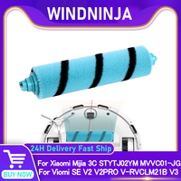 Soft Roller Main Brush For Viomi SE V2 V2PRO V3 S12 For Xiaomi Mijia 3C STYTJ02YM Sweeping Robot Vacuum Accessories Spare Part