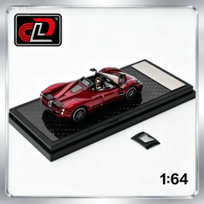LCD 1:64 Pagani, Geschenk für Männer, Modellauto aus Druckgusslegierung, hochwertiges statisches Ausstellungsstück für Erwachsene.