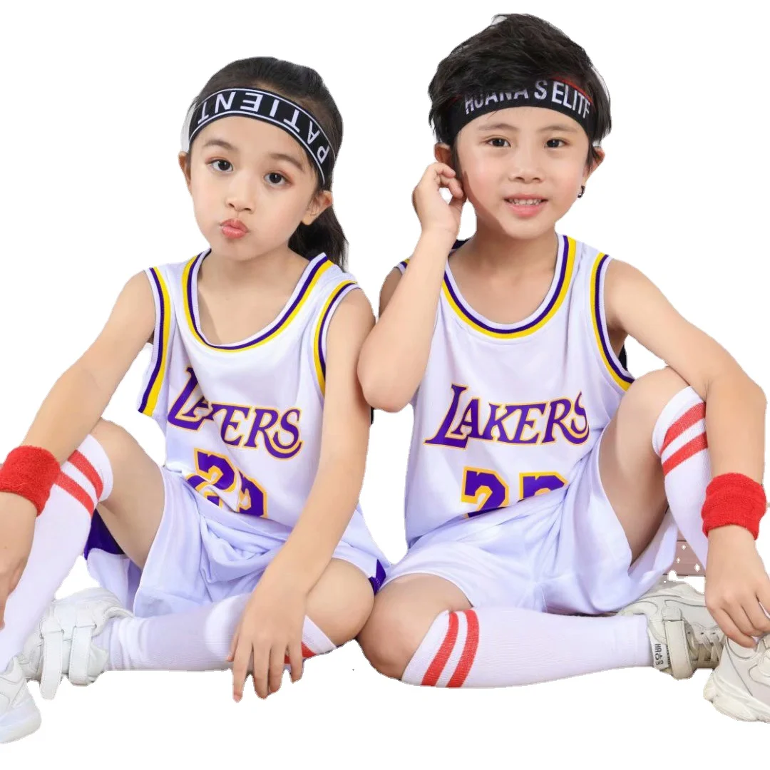 Children's jersey size 23 basketball collar O for both small and medium-sized men and women