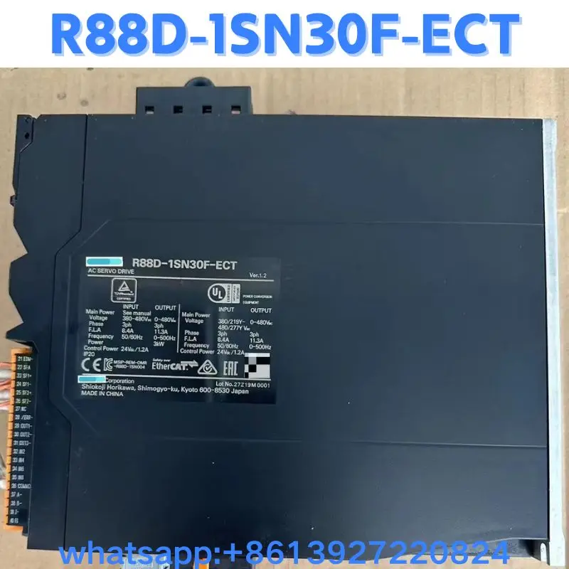 Unidades usadas R88D-1SN30F-ECT teste OK Transporte Rápido
