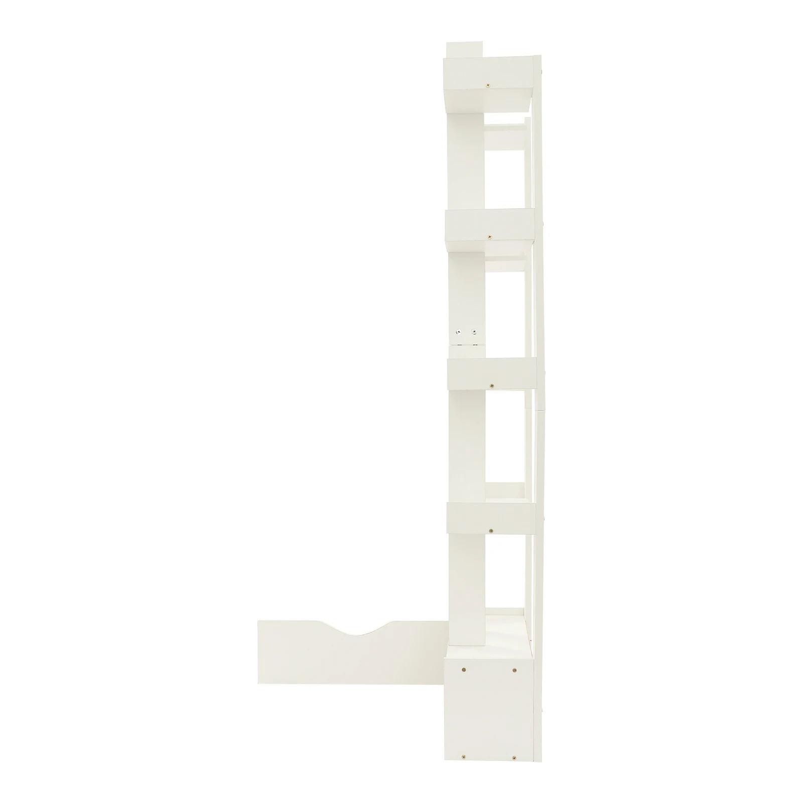 خزانة كتب مكونة من 15 حجرة مع خزانة كتب قائمة على الأرض، سعة تحميل كل طبقة حوالي 5 كجم لمكاتب غرف الدراسة