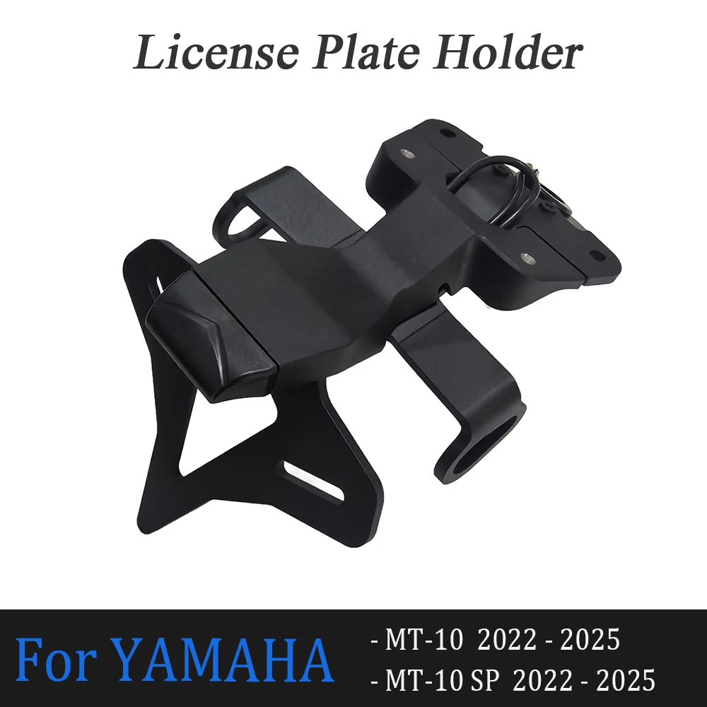 

For Yamaha MT-10 MT10 SP 2022 2023 2024 2025 Motorcycle Rear Short Tail Stock Tidy License Plate Holder Tailstock Bracket Kit