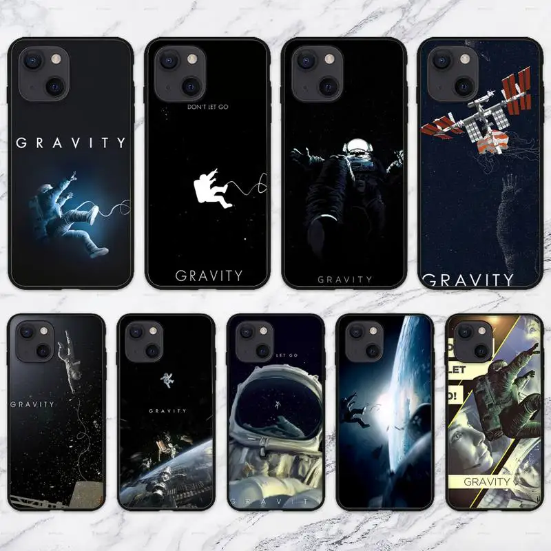 Hot Movie Gravity Phone Case For iPhone 11 12 Mini 13 Pro XS Max X 8 7 6s Plus 5 SE XR Shell