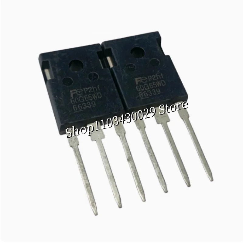 

10Pcs New Original FGW60N65WD 60G65WD TO-247 60A 650V IGBT Power Tube