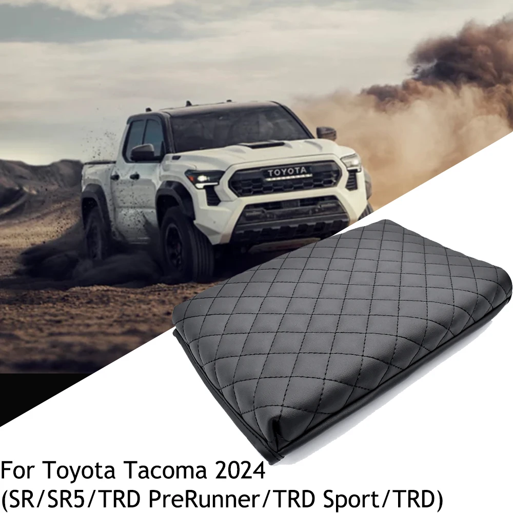 

Автомобильный подлокотник, чехол для Toyota Tacoma 2024 SR/SR5/TRD PreRunner/TRD Sport/TRD, защитная накладка для центральной консоли, автомобильные аксессуары