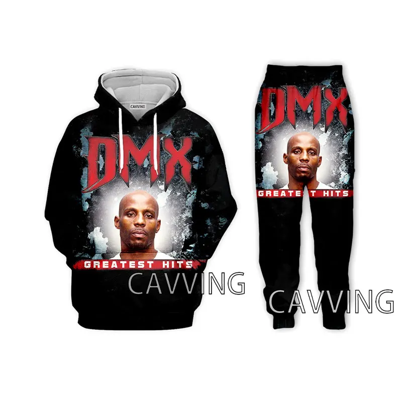 

Rapper DMX 3D Printed Casual Hoodies Hooded Sweatshirt Pants Jogging Pants Trousers Suit Clothes Women/ Men's Sets U02