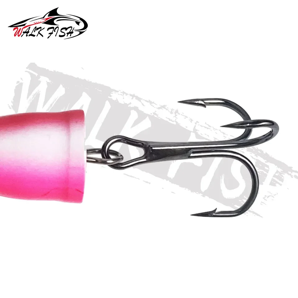 WALK FISH High Quality 1#-5# 5g 6g 8g 9g 11g New Metal Fishing Lure Spinner Bait Hard Baits Treble Hook Fishing Tackle For Pike - view 3